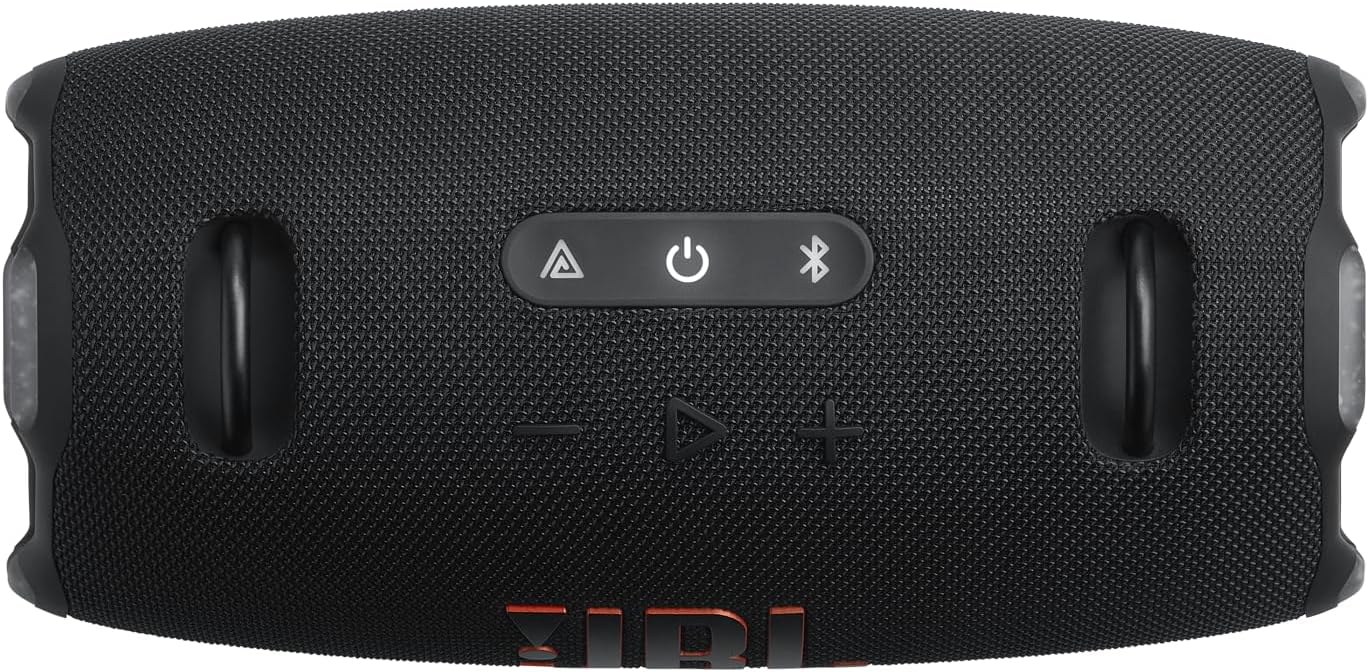 JBL Xtreme 4 - Portable Bluetooth Speaker, Powerful Sound and Deep Bass, IP67 Waterproof, 24 Hours of Playtime, Powerbank, PartyBoost for Multi-Speaker Pairing. JBL Xtreme 4 - Portable Bluetooth Speaker, Powerful Sound and Deep Bass, IP67 Waterproof, 24 Hours of Playtime, Powerbank, PartyBoost for Multi-Speaker Pairing.